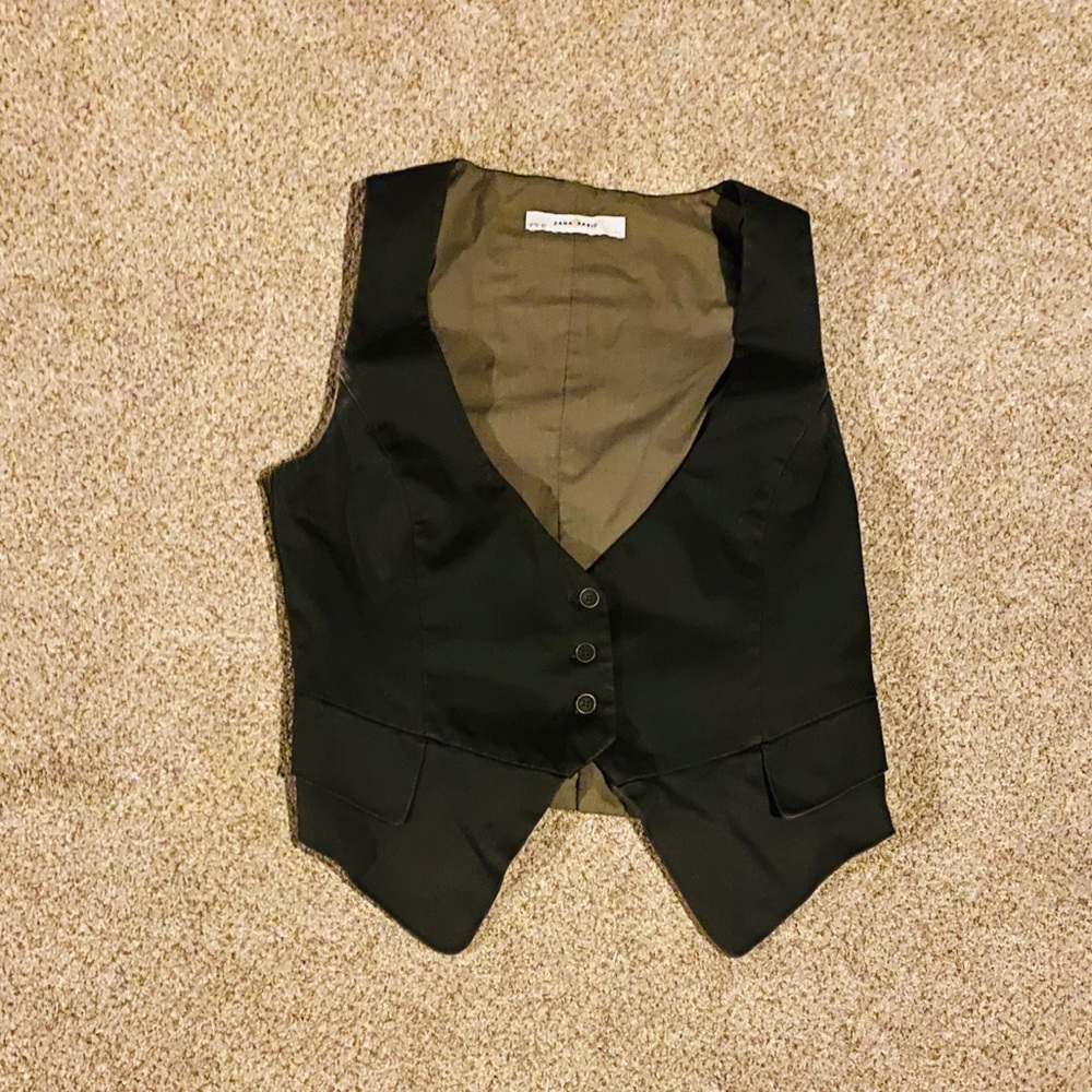 ZARA - cute GRAY - WOMENS vest - size XL